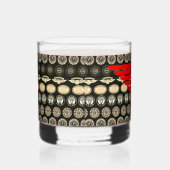 太平洋の電気岩ガラス ウイスキーグラス (右)