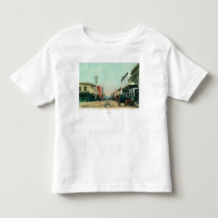 太平洋のAvenueSanta Cruz、カリフォルニアの眺め トドラーTシャツ