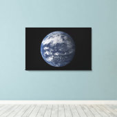 太平洋を中心とした全地球海 キャンバスプリント (インサイチュ (ウッドフロア))