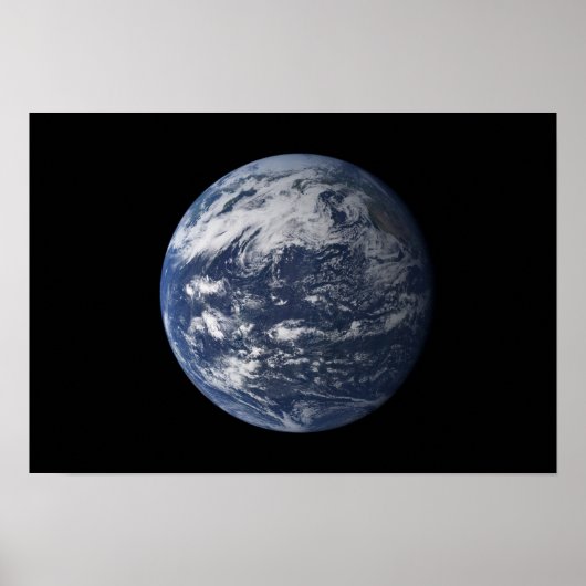 太平洋を中心とした全地球海 ポスター (正面)