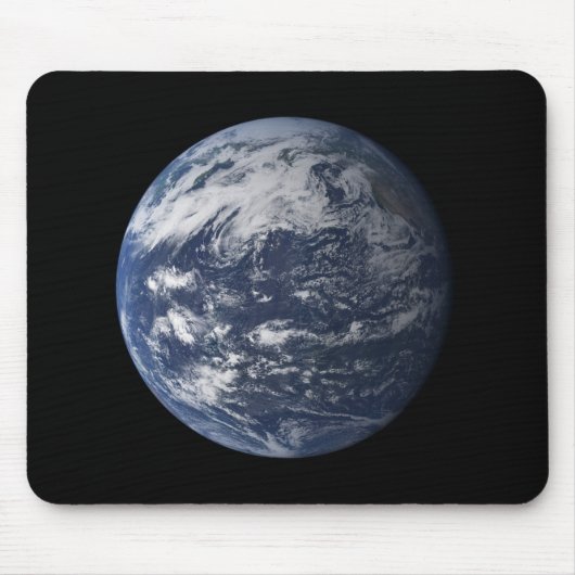 太平洋を中心とした全地球海 マウスパッド (正面)