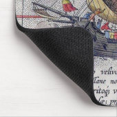 太平洋カラフル海船 マウスパッド (コーナー)