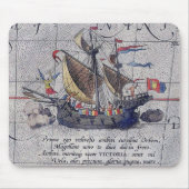 太平洋カラフル海船 マウスパッド (正面)