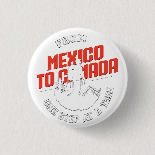 太平洋クレストトレイル(PCT) 缶バッジ (正面)