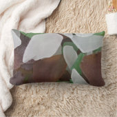 太平洋ビーチコースト海ガラスコレクション写真 ランバークッション (ブランケット)