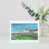 太平洋ビーチホテルの外観 ポストカード (スタンド正面)