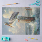 太平洋ペリカン 薄葉紙 (クラフト)