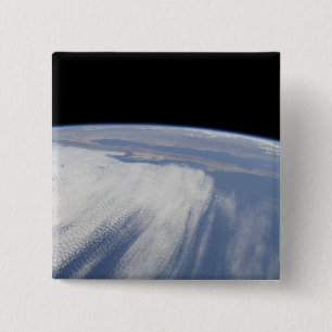 太平洋上の重い雲量 缶バッジ