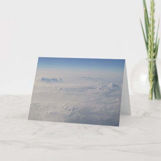 太平洋上の雲 カード (正面)