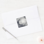 太平洋中部の熱帯性風雨 スクエアシール (封筒)