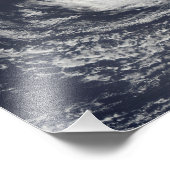 太平洋中部の熱帯性風雨 フォトプリント            (角)