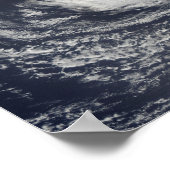 太平洋中部の熱帯性風雨 ポスター (角)