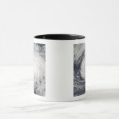 太平洋中部の熱帯性風雨 マグカップ (中央)