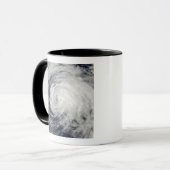 太平洋中部の熱帯性風雨 マグカップ (正面左)