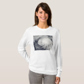 太平洋中部の熱帯性風雨 Tシャツ (正面フル)