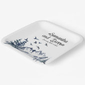 太平洋北西ロッキー結婚山脈 ペーパープレート (傾斜あり)