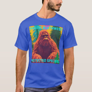 太平洋北西保護種サスカッチ Tシャツ