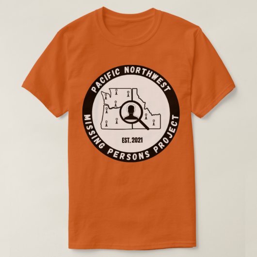 太平洋北西恋しく思地域事業 Tシャツ (デザイン正面)