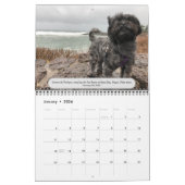 太平洋北西暦 カレンダー (1月 2026)