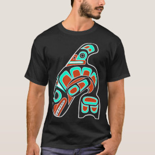 太平洋北西海岸オルカム部族 Tシャツ