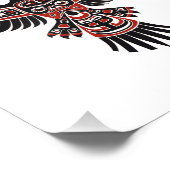 太平洋北西部の先住民ハイダ フォトプリント            (角)