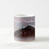 太平洋北西部の微妙な日光 コーヒーマグカップ (中央)