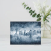 太平洋北西部の熱帯雨林の雲 ポストカード (スタンド正面)