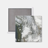 太平洋北西部の霧と雪 マグネット (正面/裏面)