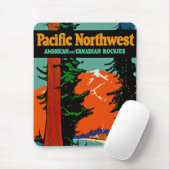 太平洋北西部 マウスパッド (マウス)