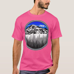 太平洋北西部 Tシャツ