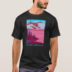 太平洋北西部 Tシャツ