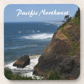 太平洋北西風光明媚な海岸線 コースター (正面)