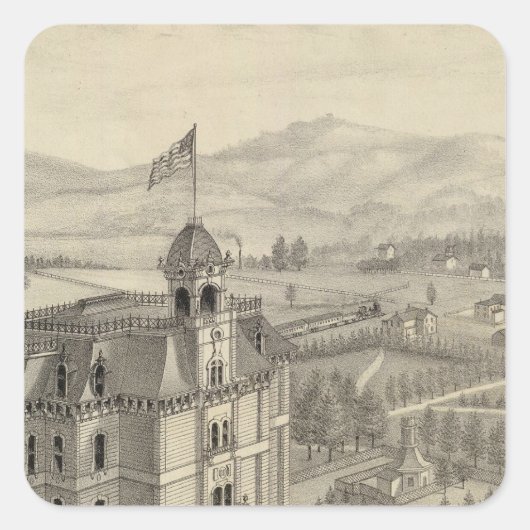 太平洋大学 スクエアシール (正面)