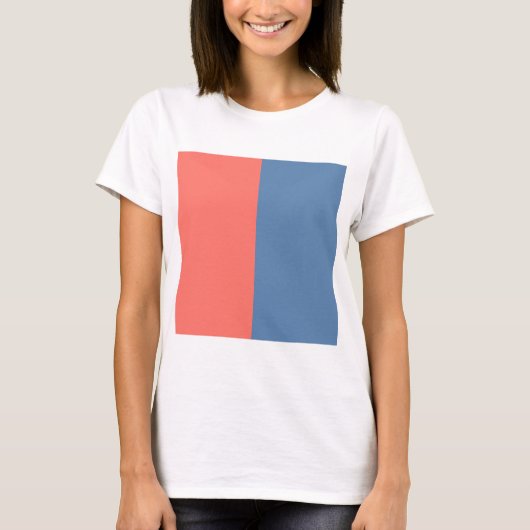 太平洋岸の生きたサンゴ Tシャツ (正面)