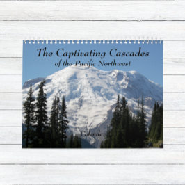 太平洋岸北西部の魅惑的なカスケード カレンダー