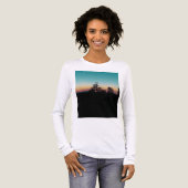 太平洋岸北西部+夏の夜 トライブレンドTシャツ (正面全体)