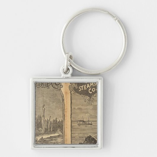 太平洋岸汽船会社2 キーホルダー (正面)