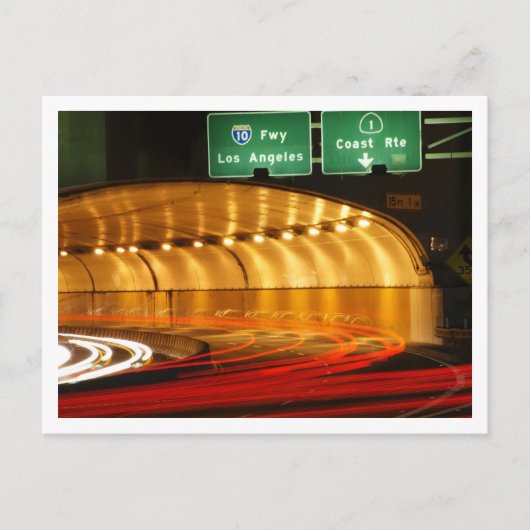 太平洋岸高速道路はがき ポストカード (正面)
