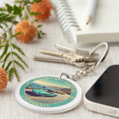 太平洋岸高速道路カリフォルニア州 キーホルダー (正面右)