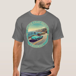 太平洋岸高速道路カリフォルニア州 Tシャツ