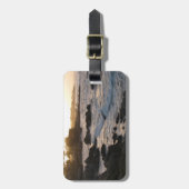 太平洋果樹園の日没 ラゲッジタグ (正面縦)