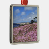 太平洋果樹園の紫色のカーペット メタルオーナメント (右)