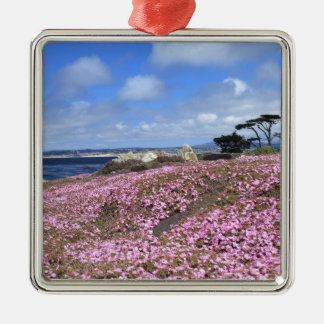 太平洋果樹園の紫色のカーペット メタルオーナメント