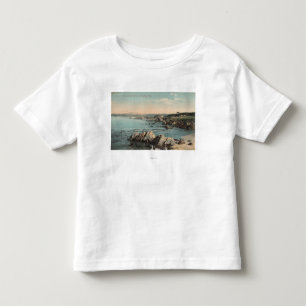 太平洋果樹園、カリフォルニア-太平洋恋人ポイント トドラーTシャツ