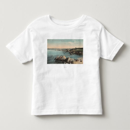 太平洋果樹園、カリフォルニア-太平洋恋人ポイント トドラーTシャツ (正面)