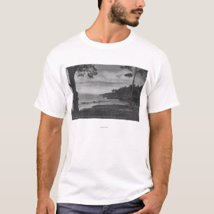 太平洋果樹園、カリフォルニア- 17マイルDrivのPebble Beach Tシャツ