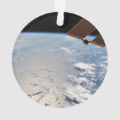 太平洋沖の夕暮れ周辺の雲 オーナメント (裏面)