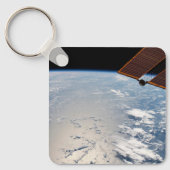 太平洋沖の夕暮れ周辺の雲 キーホルダー (正面)