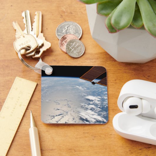 太平洋沖の夕暮れ周辺の雲 キーホルダー (デスク)