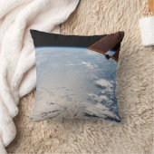 太平洋沖の夕暮れ周辺の雲 クッション (ブランケット)